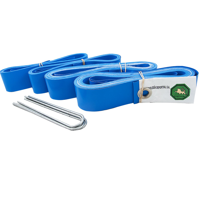 Комплект для разметки площадки для пляжного волейбола  EL LEON DE ORO, Цвет Синий