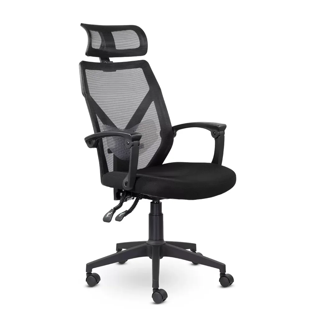 Кресло UTFC Астон М-711 черный пластик