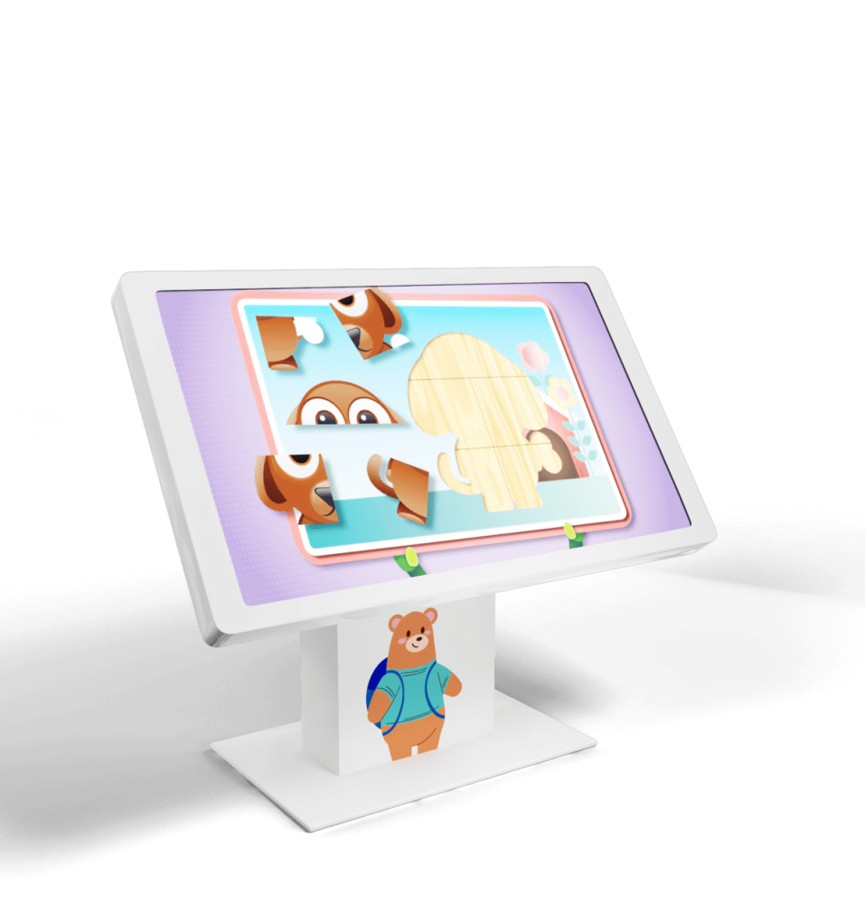 Детский сенсорный стол с регулировкой угла наклона Bumblebee Premium 55