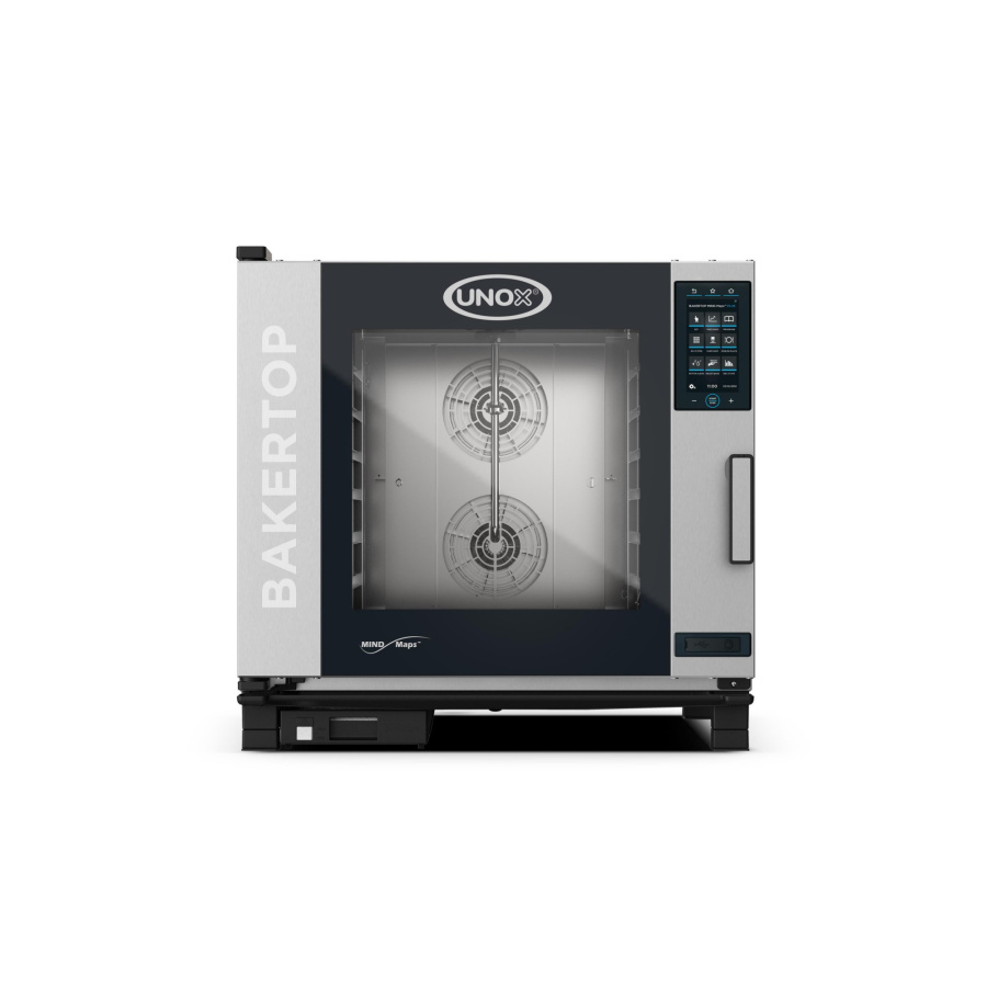 Пароконвектомат UNOX XEBC-06EU-EPRM-MP с универсальными направляющими