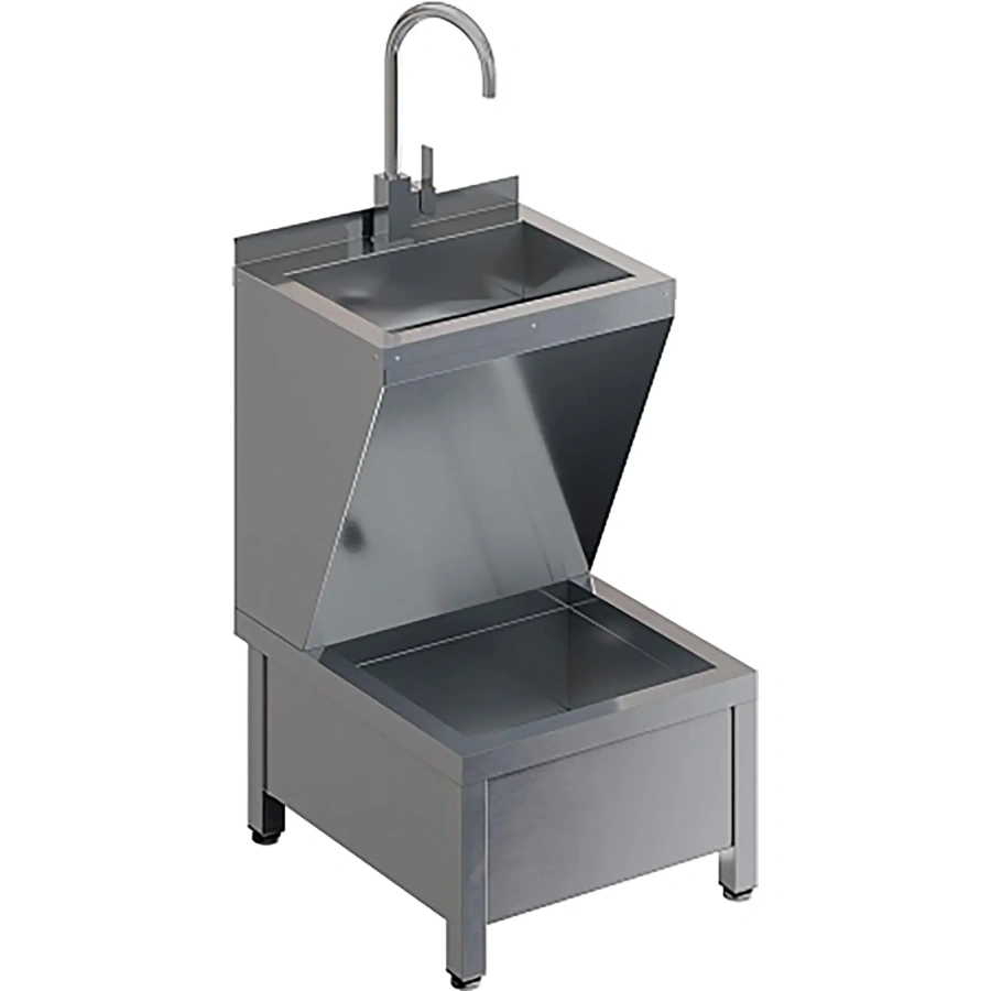 Ванна моечная моповая ВММРС-2/5/6 с рукомойником