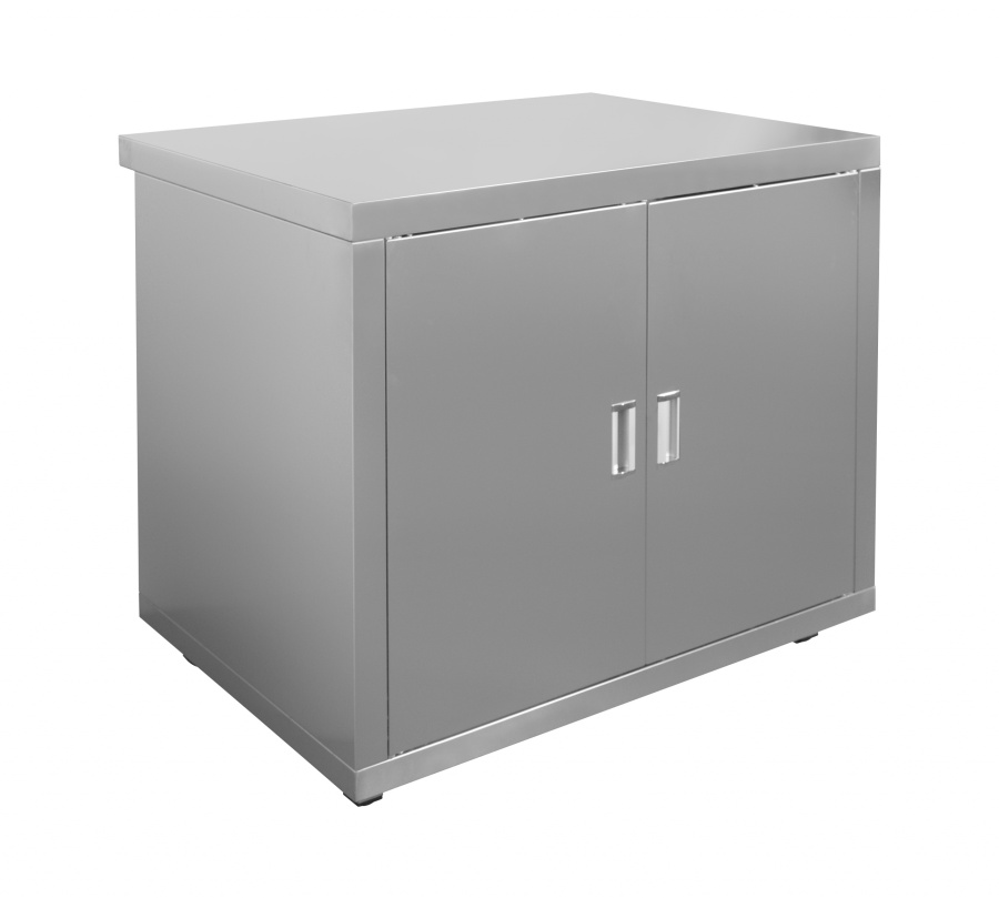 Стол-тумба универсальный  Luxstahl СТУР2-14/7 распашные двери