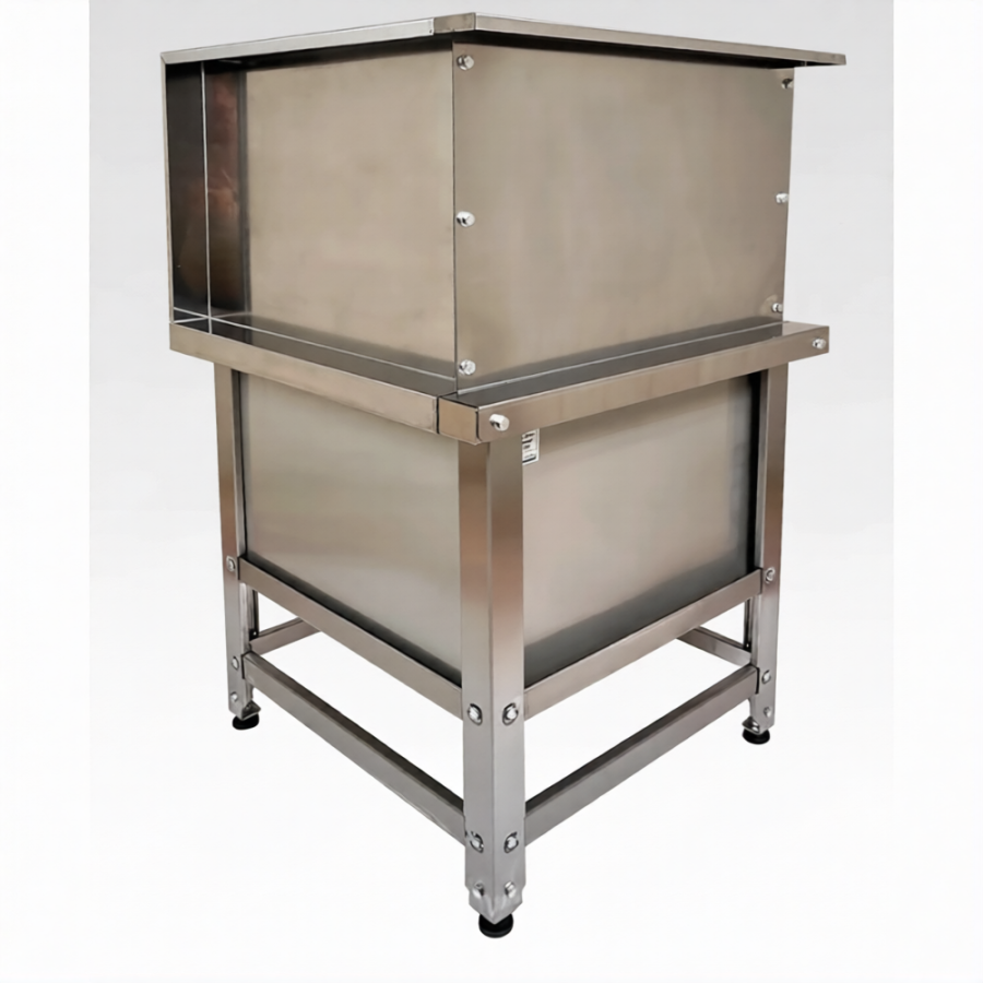 Ванна моповая ВМСн 500(800)х530х530  1 м/о (облицовка П-обр.; ножка угловая)