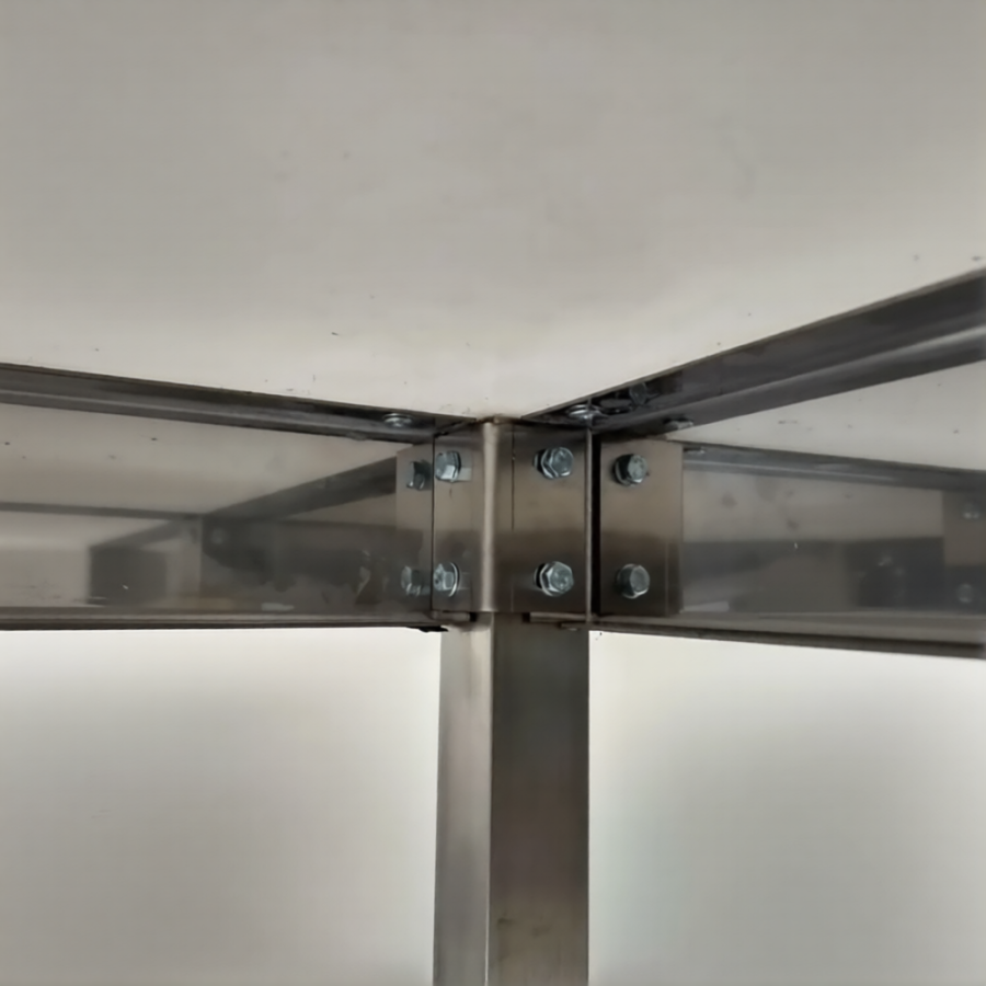 Стол производственный СПРп - 860х1200х700 «Profi Ral» (полка перфорация)