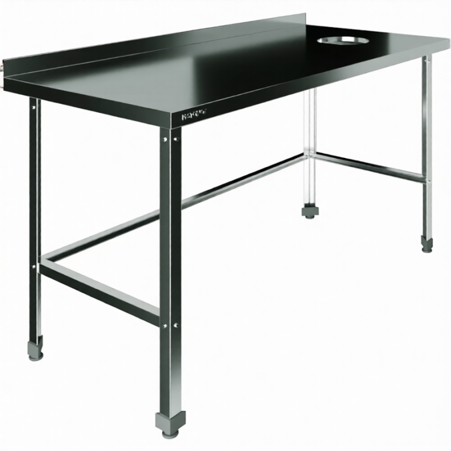 Стол для сбора пищевых отходов с бортом СПО-9/6-БО-П-ЭЦ