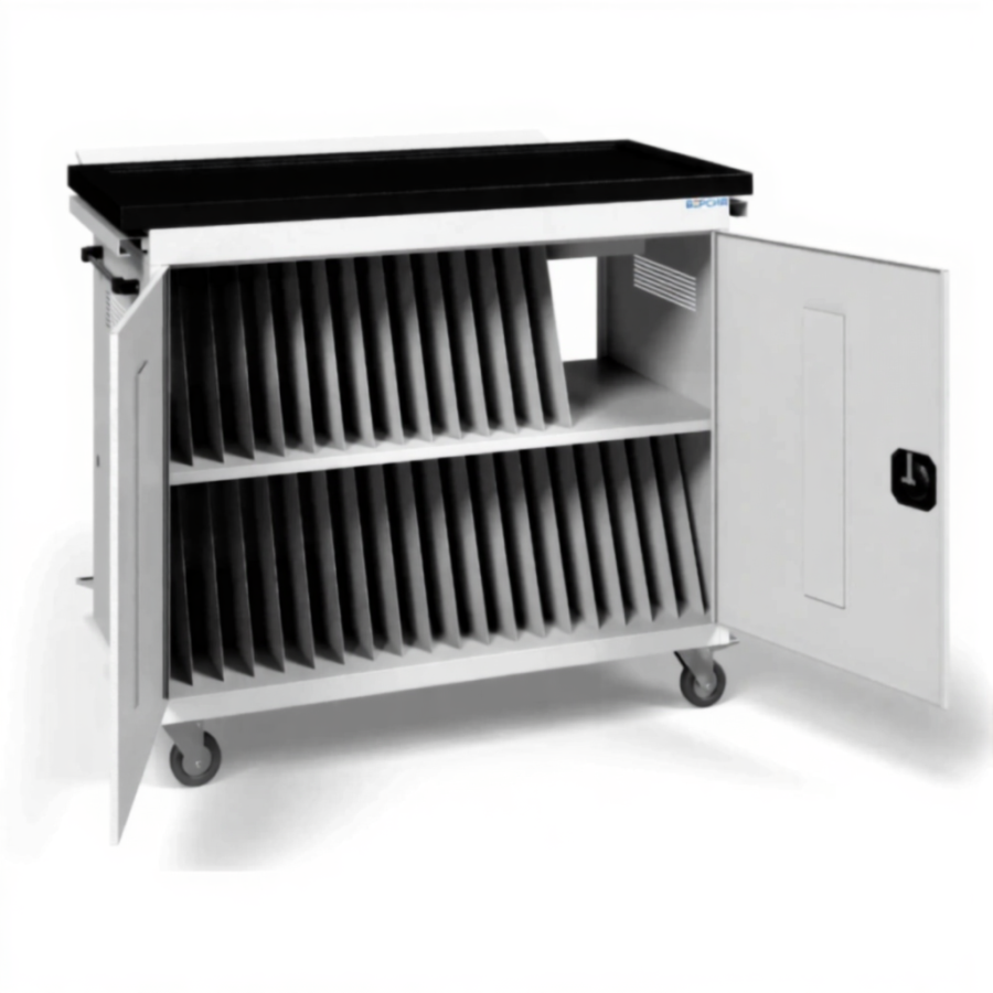 Тележка для хранения 31 ноутбука с электросхемой