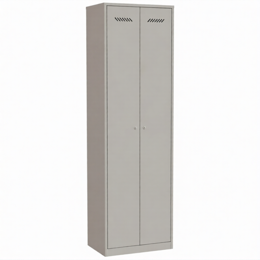 Шкаф для одежды металлический ШРВ-ДВ-600-2 двухсекционный ШРВ-ДВ-600-2
