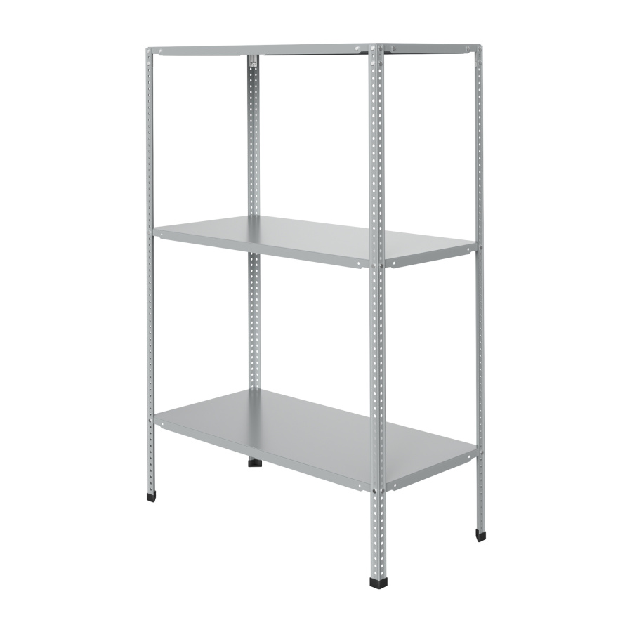 Стеллаж лабораторный металлический 1200х600х1800мм, 3 полки