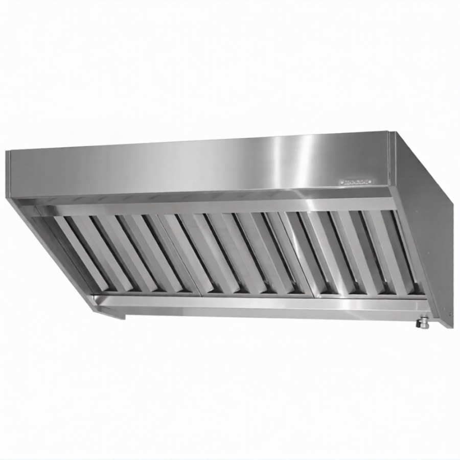 Зонт вытяжной полуоткрытый ЗВПб 400х600х1000 «Base» пристенный