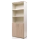 Шкаф NW 2080/2 полузакрытый вяз натуральный/бежевый